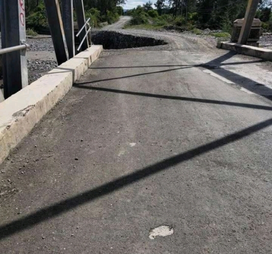 Ponte Mota Lomea Kondisaun Ameasadu Monu