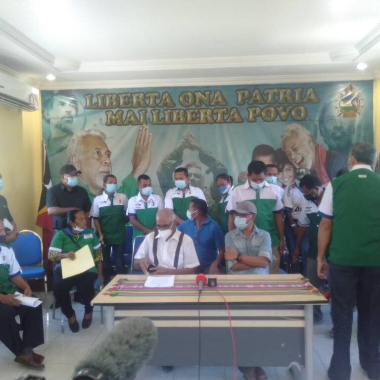 Partidu CNRT Firme Apoiu Xanana Entrega Mate Isin Ba Familia