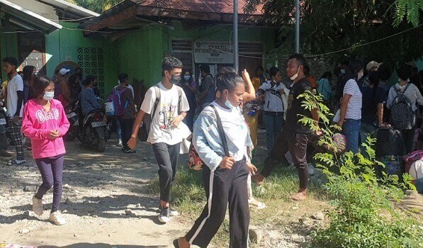 Ekipa EKSES COVID-20 Transporta Kovalima-Oan Nain 264 Ba Horik-fatin