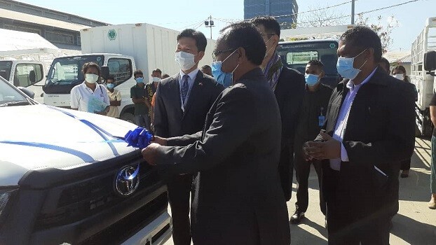 Japaun Apoiu Karreta Cool box ba MS