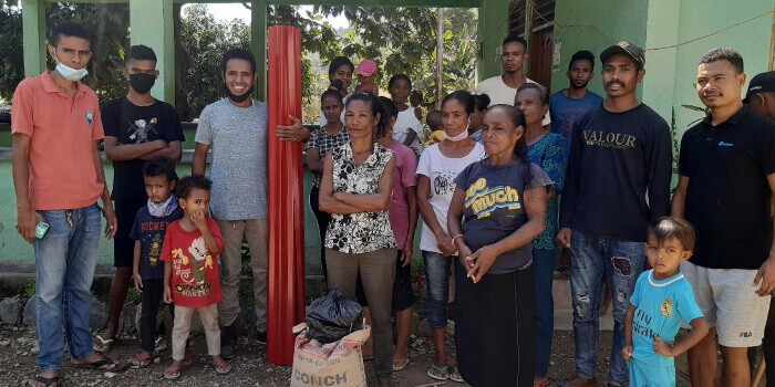 AADPP-UNTL Apoiu Materiál Konstrusaun Ba Uma Kain 7