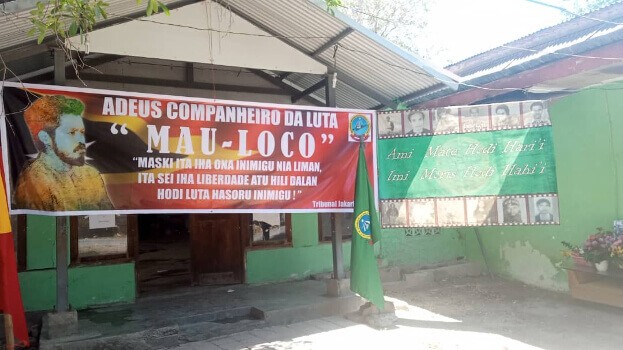 Dekretu PR Deside Haloot Agapito Cardoso “MAU LOCO”Iha Jardin Eroi Metinaru 