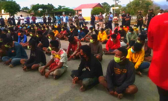 POLRI Entrega ba Imigrasaun TL