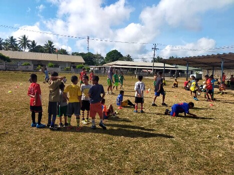 Asosiasaun Futeboll Lautém Hahú Hala’o Treinamentu Bola ba Labarik