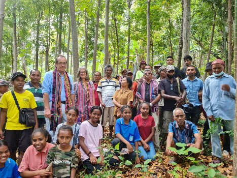 Embaixador UE Vizita Progarama Rai Matak Iha Baguia