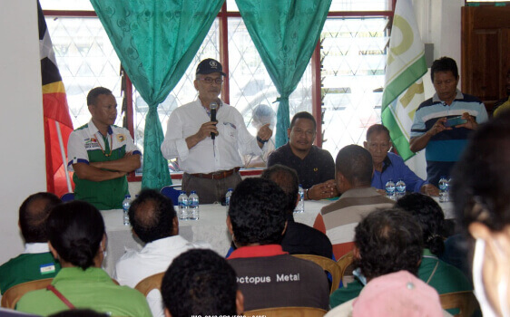 Movimentu  Haat iha Baukau Prontu “Lori Horta Ba Aitarak-Laran”