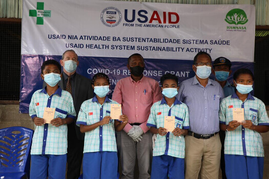 EUA Apoia Vasina COVID-19 Pfizer ba labarik Tinan 12-17 iha Bobonaro