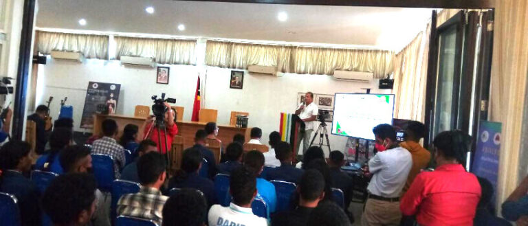 CNC ho Co25 Realiza Semináriu  Rona Hikas Memoria Pasadu   