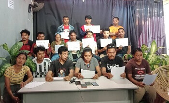 Estudante Ativista Lamenta Desizaun TDD Aplika  TIR ba Autor Komete Drogadu Nain-9