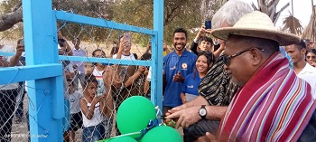 Ekipa Voluntáriu Rotary Clup Inagura Projetu Bee Mos Iha Manatuto 