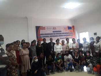 FOKUPERS Realiza Semináriu Hametin Parseiru Ho Instituisaun Relevantes Liberta Sobreviventes