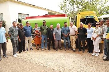 Prezidénsia Repúblika Entrega Kombustível Litru 5000 Ba Koléjiu Fatumaca