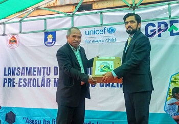 UNICEF-MEJD Lansa  Livru Miliaun 2 Ba Pre-Eskolar no Ensinu Báziku ba Futuru Jerasional