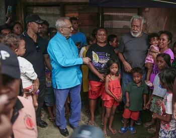 Horta ho Xanana Muda provizóriu Komunidade Sofre Inséndiu uma kain 43  