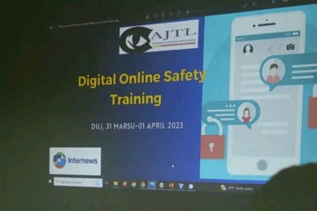 Digital Security Importante Haforte Matenek Jornalista Iha Era-Dijitalizasaun