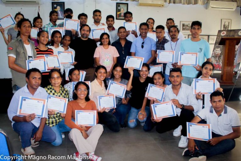 AJTL Kopera ho Tempo Indonesia  Fo Formasaun Ba Jornalista Timor oan hodi Kombate Disinformasaun