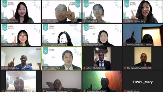 HWPL Webinar on Civil Human Rights for National Development in Rwanda