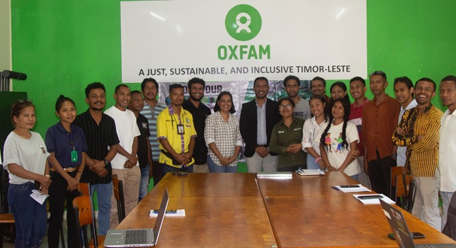 AJTL-OXFAM Realiza Media Tour Ba Jornalista TL