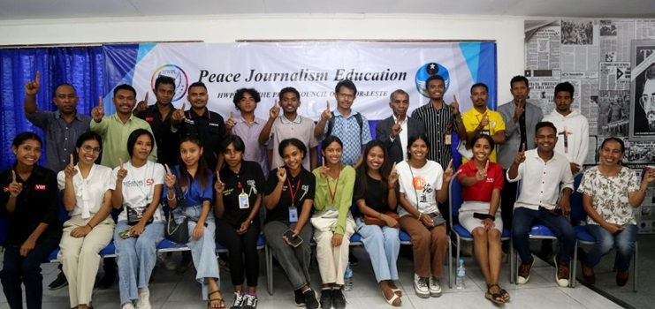 Timor-Leste launches peace journalism training: Training journalists for sustainable peacebuilding