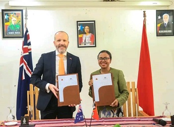 Austrália Sei Apoiu Millaun 22 ba Governu Kontinua Programa Nabilan